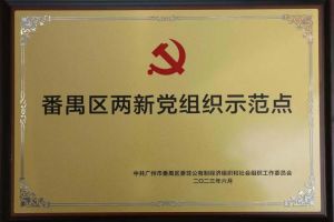 喜讯！问鼎官方网站/app/ios/安卓/在线/注册集团党支部荣获“番禺区两新党组织示范点”